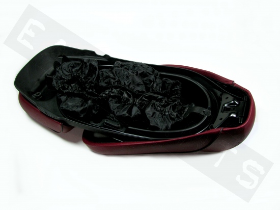Selle biplace VESPA GTV 2011 rouge prune (rouge Chianti 102/A)